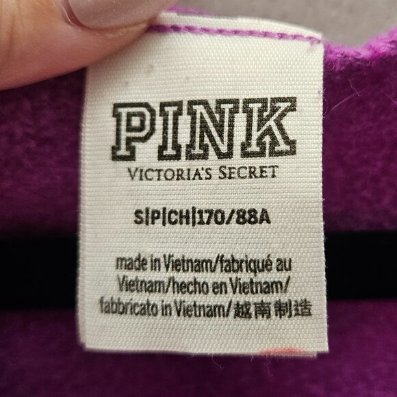 Girl's VS PINK Cropped Sweatshirt - Picture 7 of 8